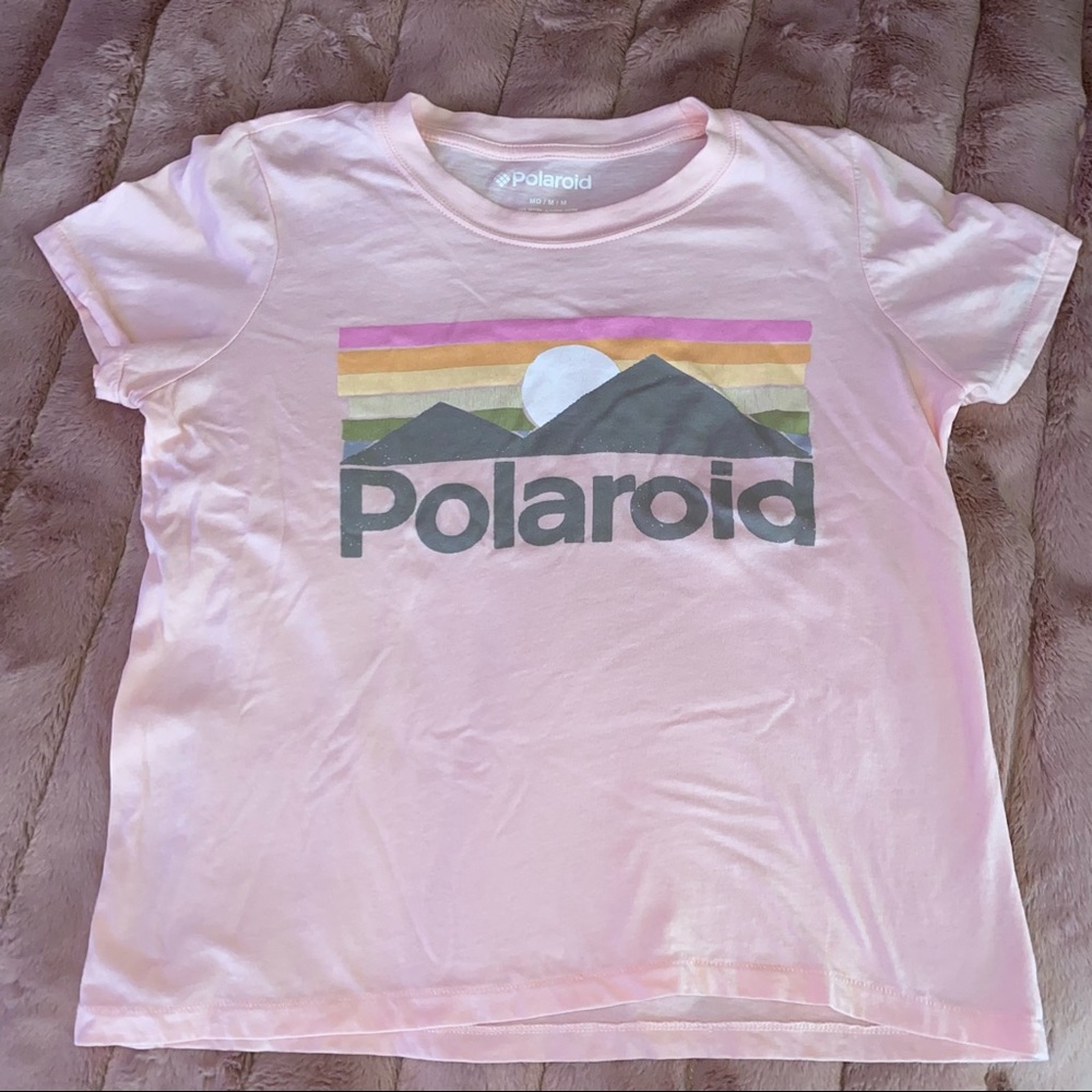 Polaroid graphic tee